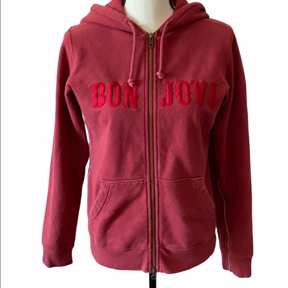Trunk Ltd Tops - VINTAGE HOODIE BON JOVI 1986